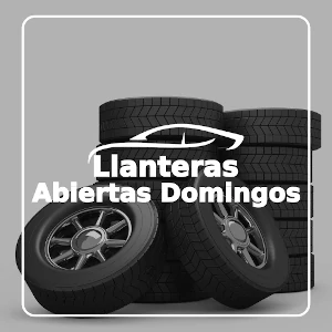 Llanteras cerca de mi Abierto los Domingos